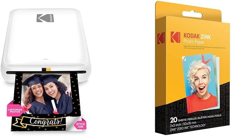 Impresora KODAK Step Impresora Móvil com Tecnologia Zink – KODAK