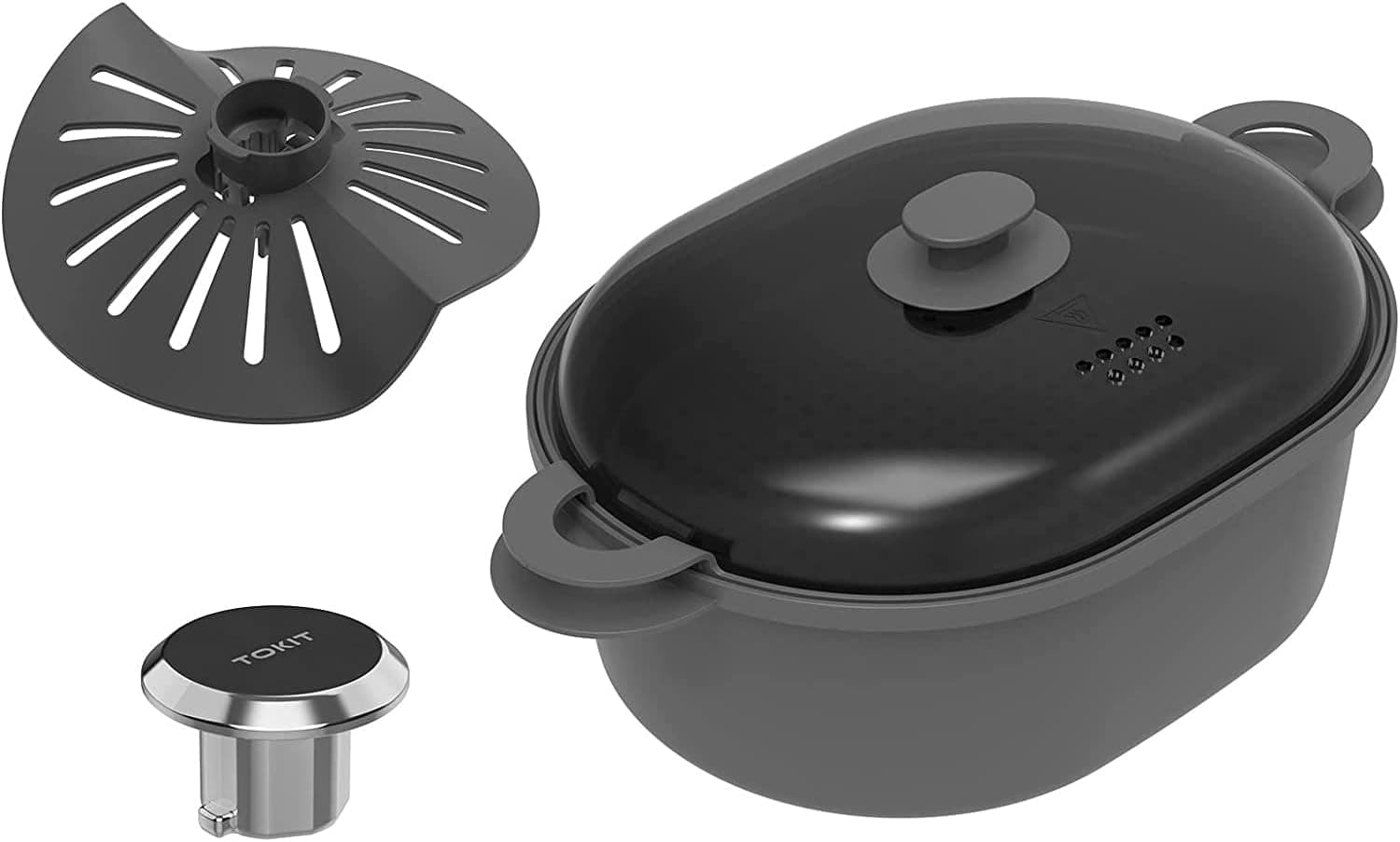 TOKIT Omni Cook Robot Procesador De Alimentos 21 En 1 Pantalla Táctil De 7'' Incorporada Recetas Guiadas Prelimpiador, Pic... – TOKIT