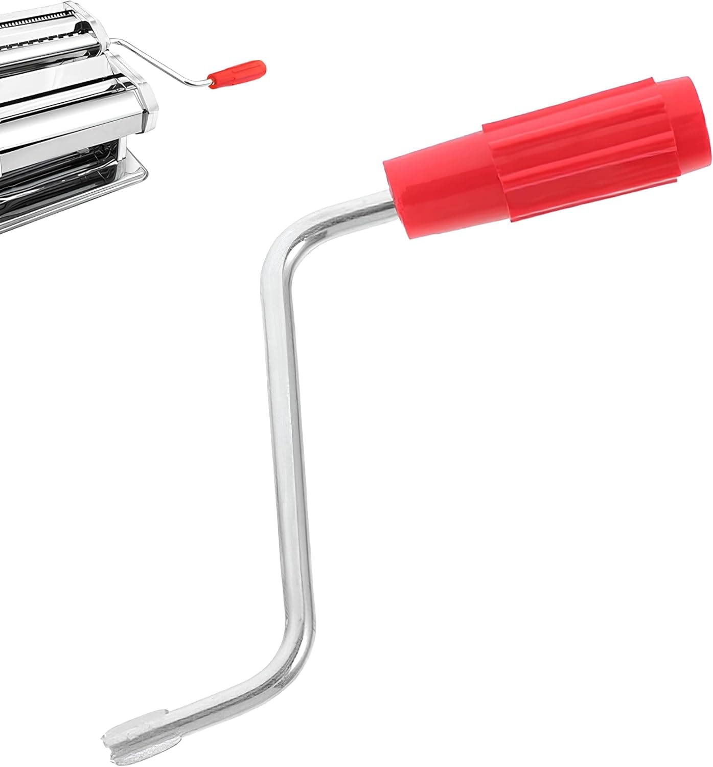 Mango de Repuesto para Máquina de Pasta - Manivela Metálica Recambiable, Accesorio para Hacer Fideos Caseros, Compatibilid... – Mango