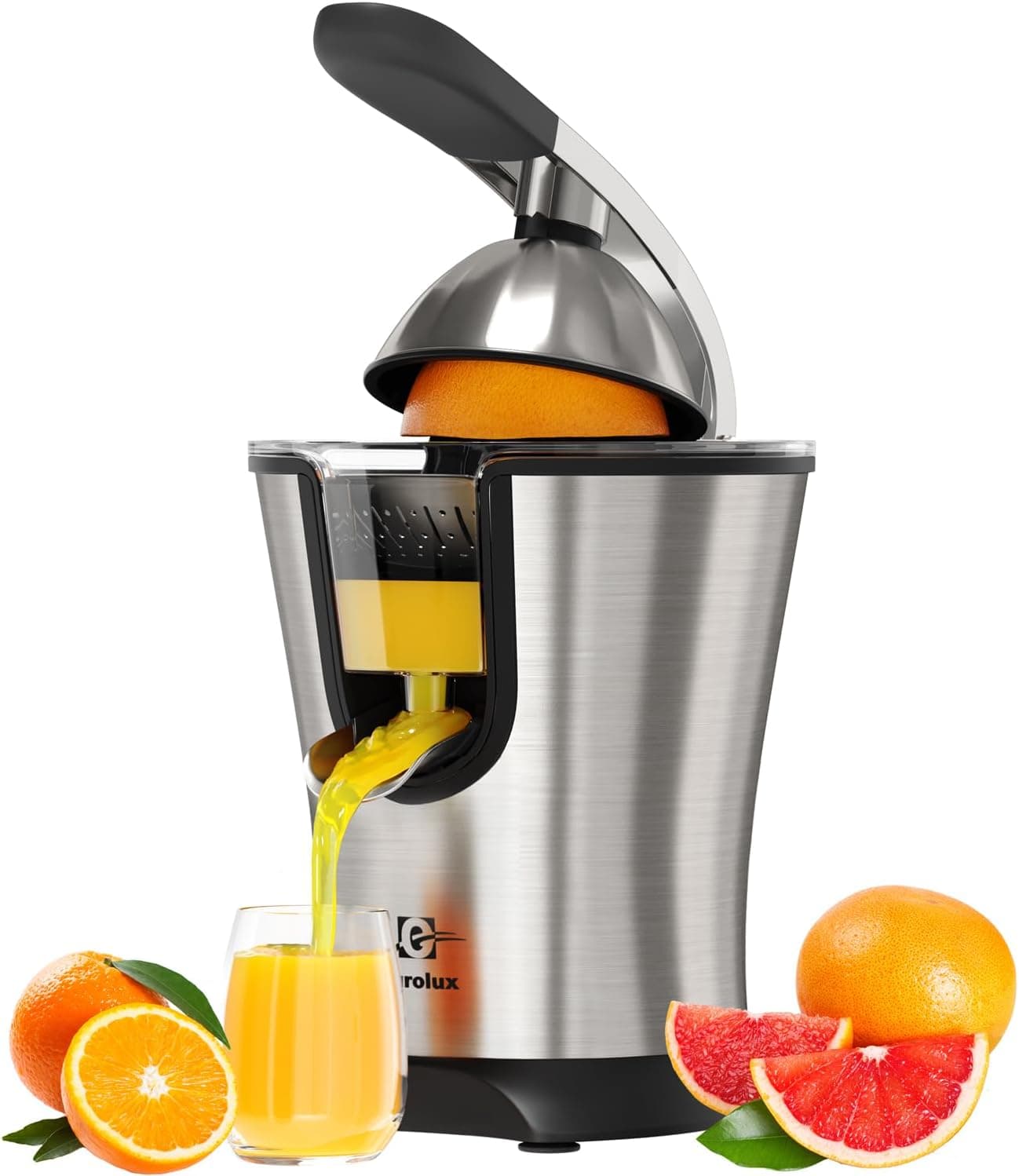 Exprimidor Eurolux eléctrico naranja alta – Eurolux