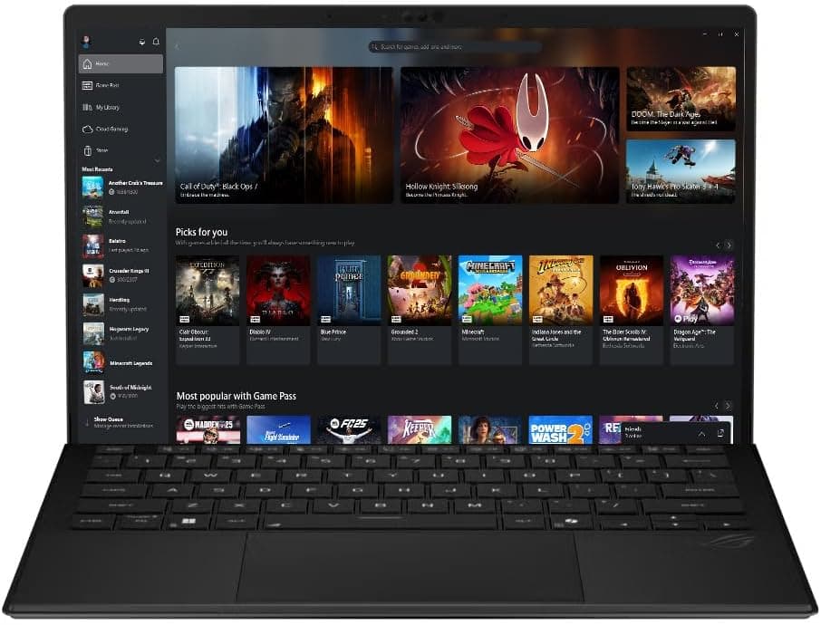 ASUS ROG Flow Z13 GZ302EA-RU087W - Ordenador Portátil Gaming de 13.4" WQXGA 180Hz (Windows 11 Home, AMD Ryzen Al MAX+ 395,... – ASUS