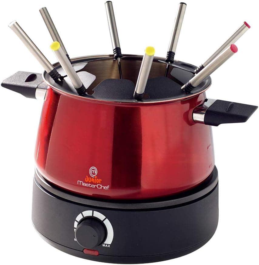Masterchef Junior - Fondue Eléctrica Easy Party - Apta para Queso y Chocolate - Potencia de 1500W - Fondue con Capacidad p... – Masterchef