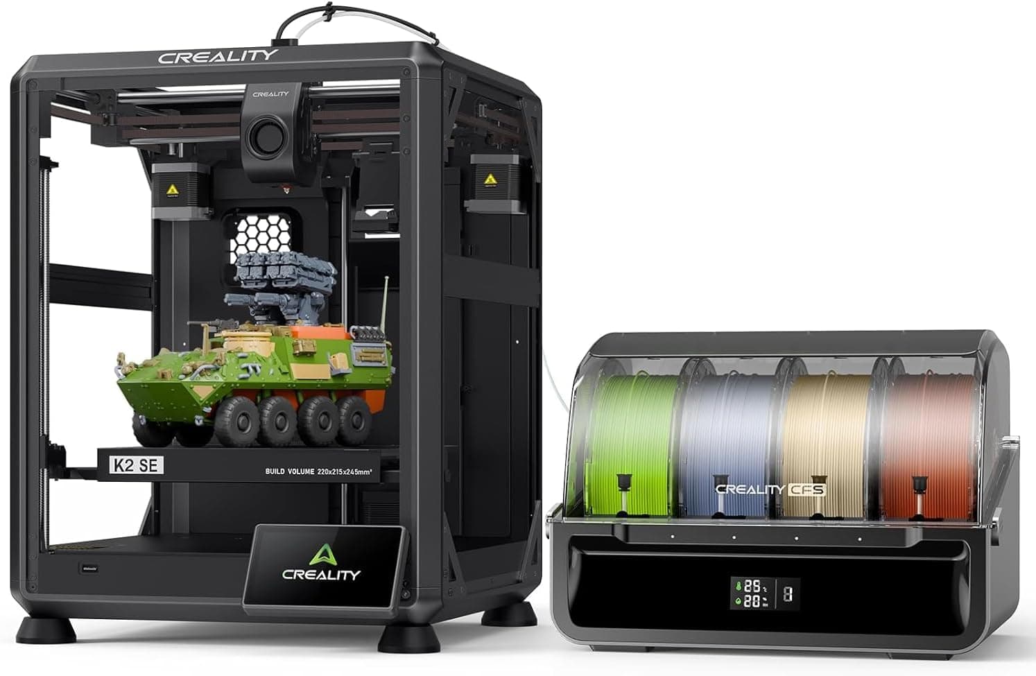 Impresora 3D Creality K2 SE Combo 2026 impresión multicolor – Creality