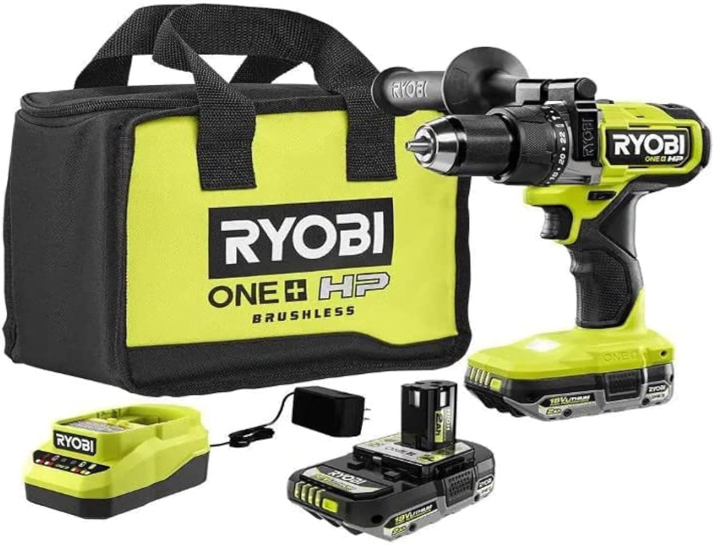 Taladro inalámbrico RYOBI PBLHM101K2 – RYOBI