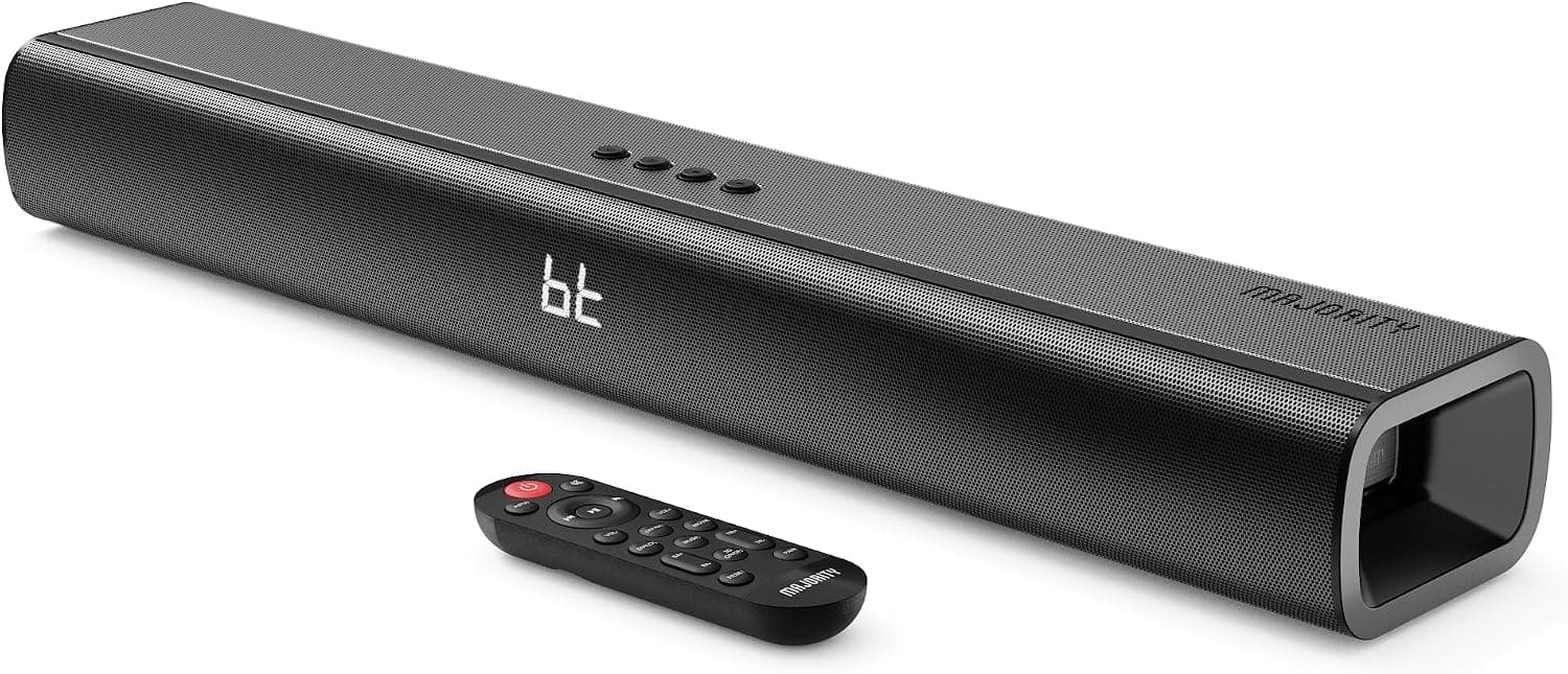 MAJORITY Naga 60 Barra de Sonido TV | Soundbar Bluetooth | 120W Altavoces para TV | 2.1 Home Cinema | Barras de Sonido con... – MAJORITY