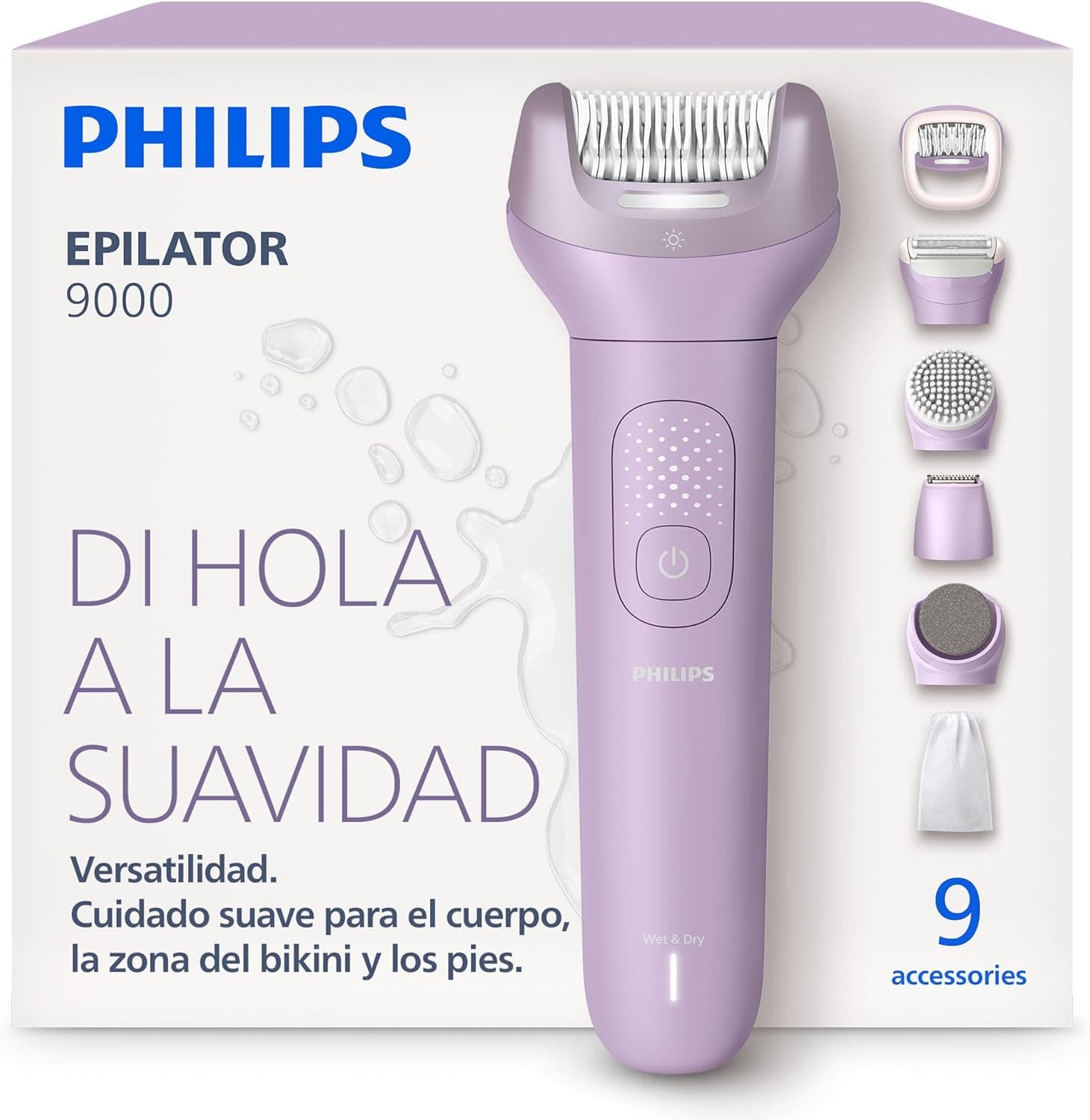 Depiladora Philips BRE728/00 inalambrica – Philips