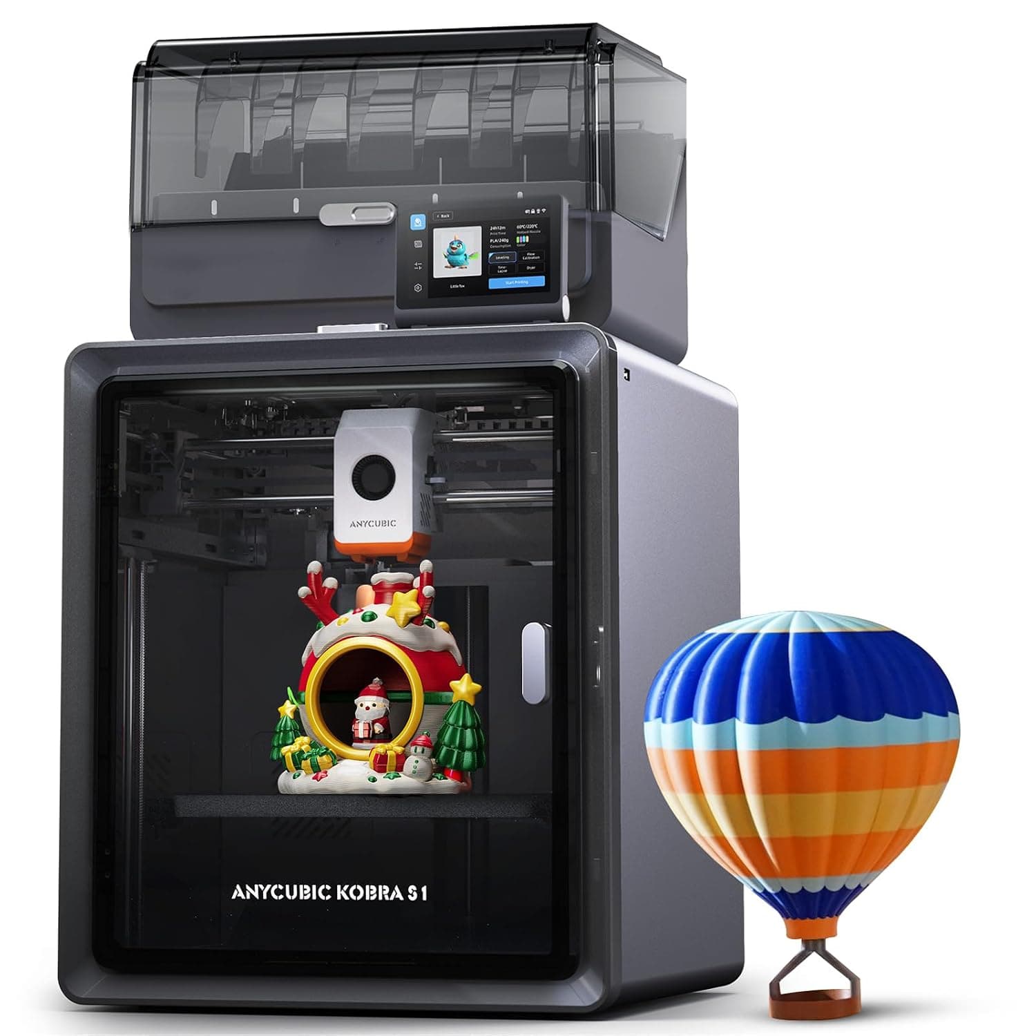 ANYCUBIC Kobra S1 Combo Impresora 3D, Secado e Impresión en Uno,Impresión Multicolor Ultrarrápida de 4 u 8 Colores,600 mm/... – ANYCUBIC