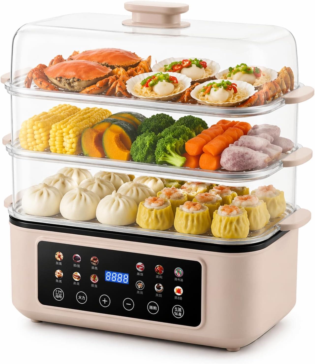 Vaporera hKjPlvf Electrica 60L 4 Niveles – hKjPlvf