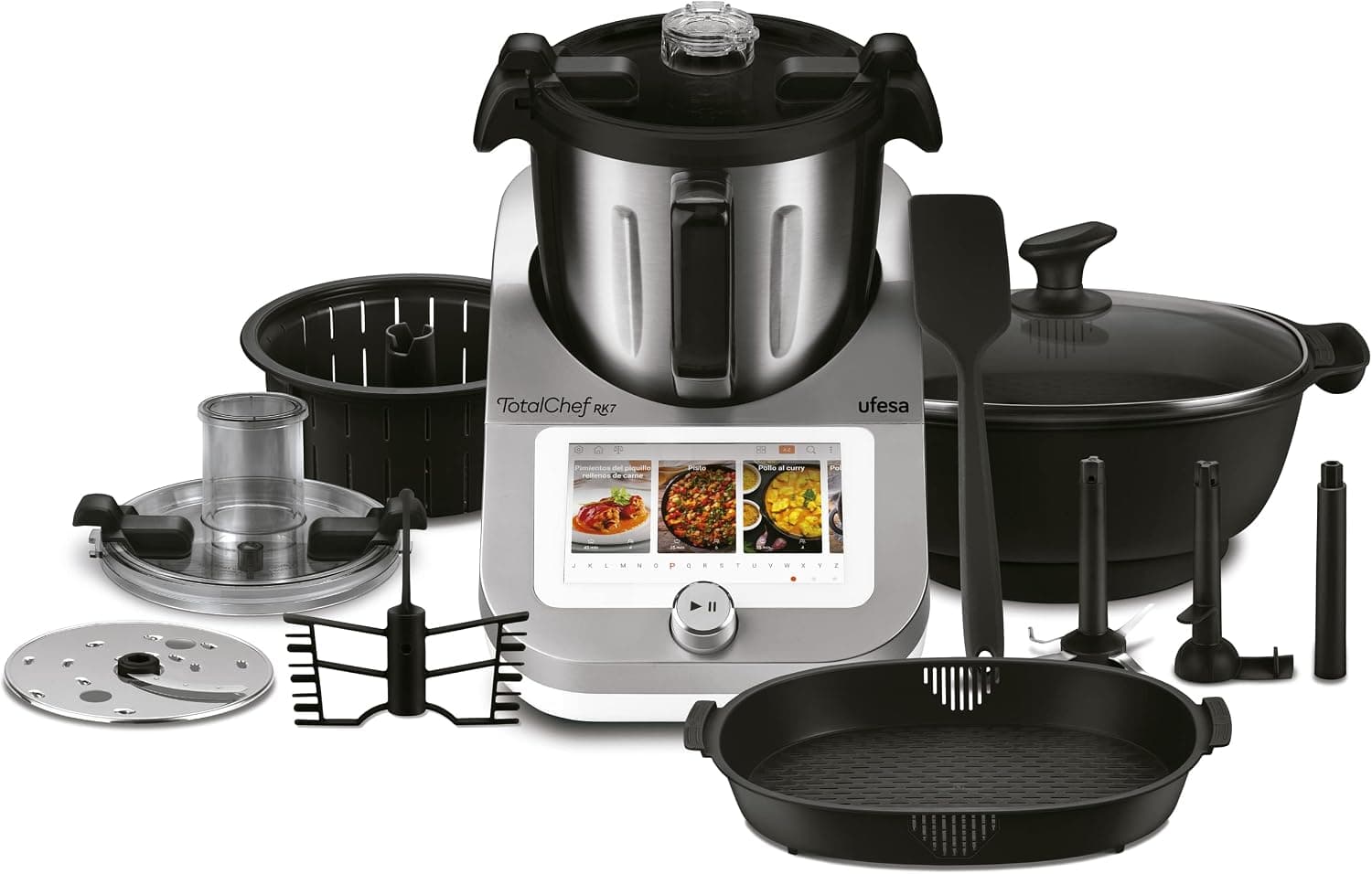 Robot de cocina Ufesa RK7 Pantalla táctil 7 Pulgadas – Ufesa