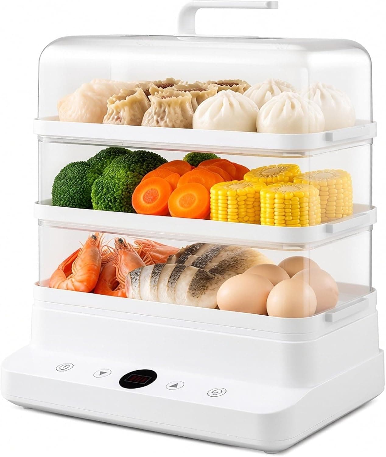 Vaporera hKjPlvf Electrica 3 Niveles 24L – hKjPlvf