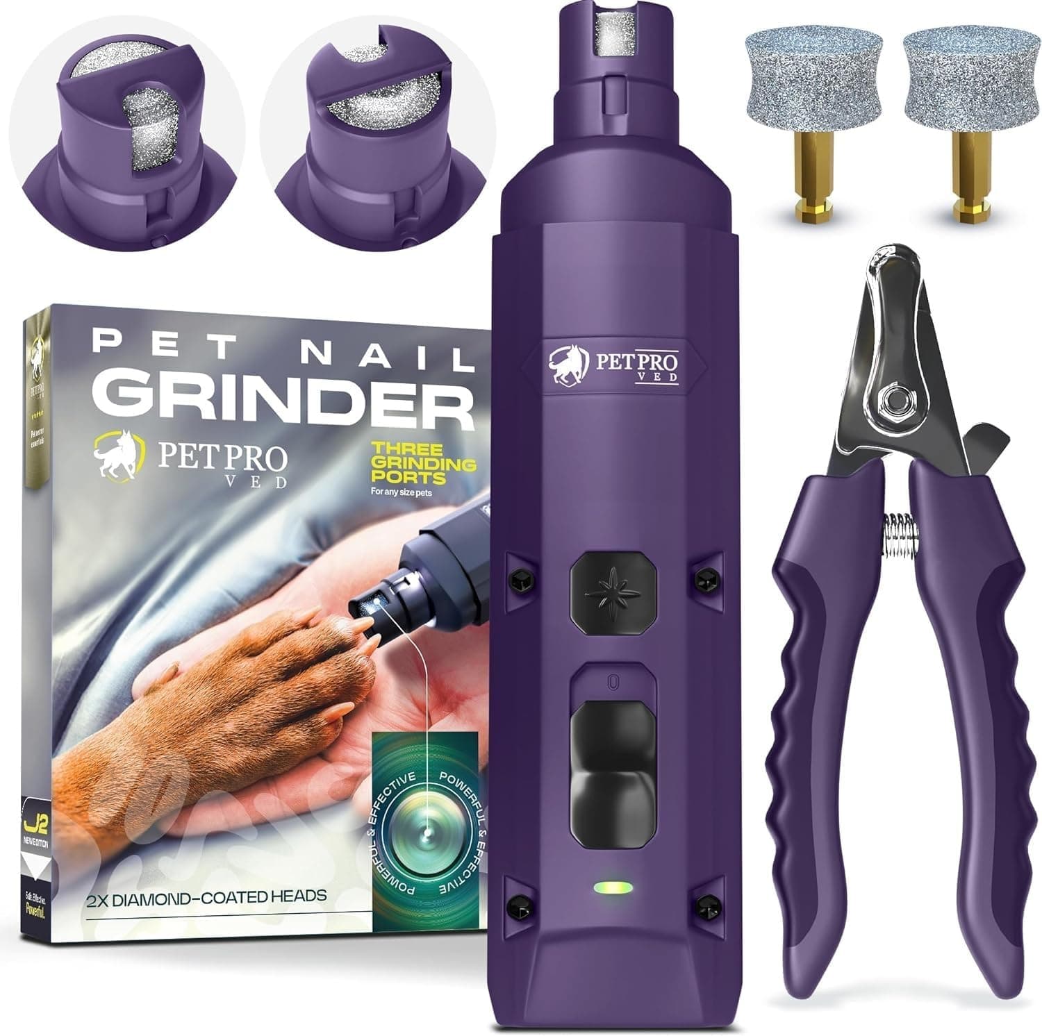 Cortaúñas para mascotas PETPROVED Corta uñas electrico – PETPROVED