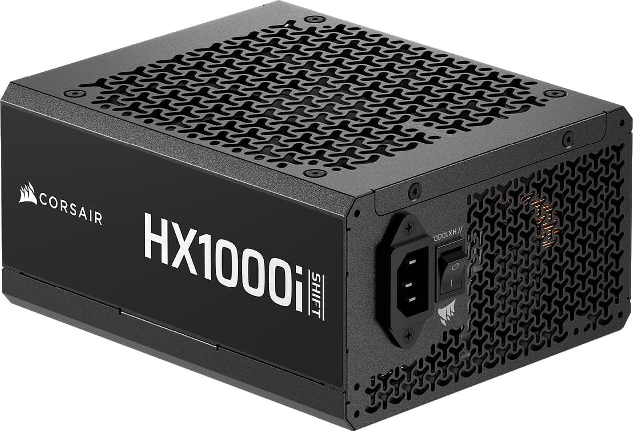CORSAIR HX1000i Shift Fuente de Alimentacin de Alto Rendimiento  iCUE Link System Hub Integrado – 