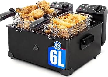 Freidora de aire Aigostar Feast - Freidora 6L (2x3L) – Aigostar