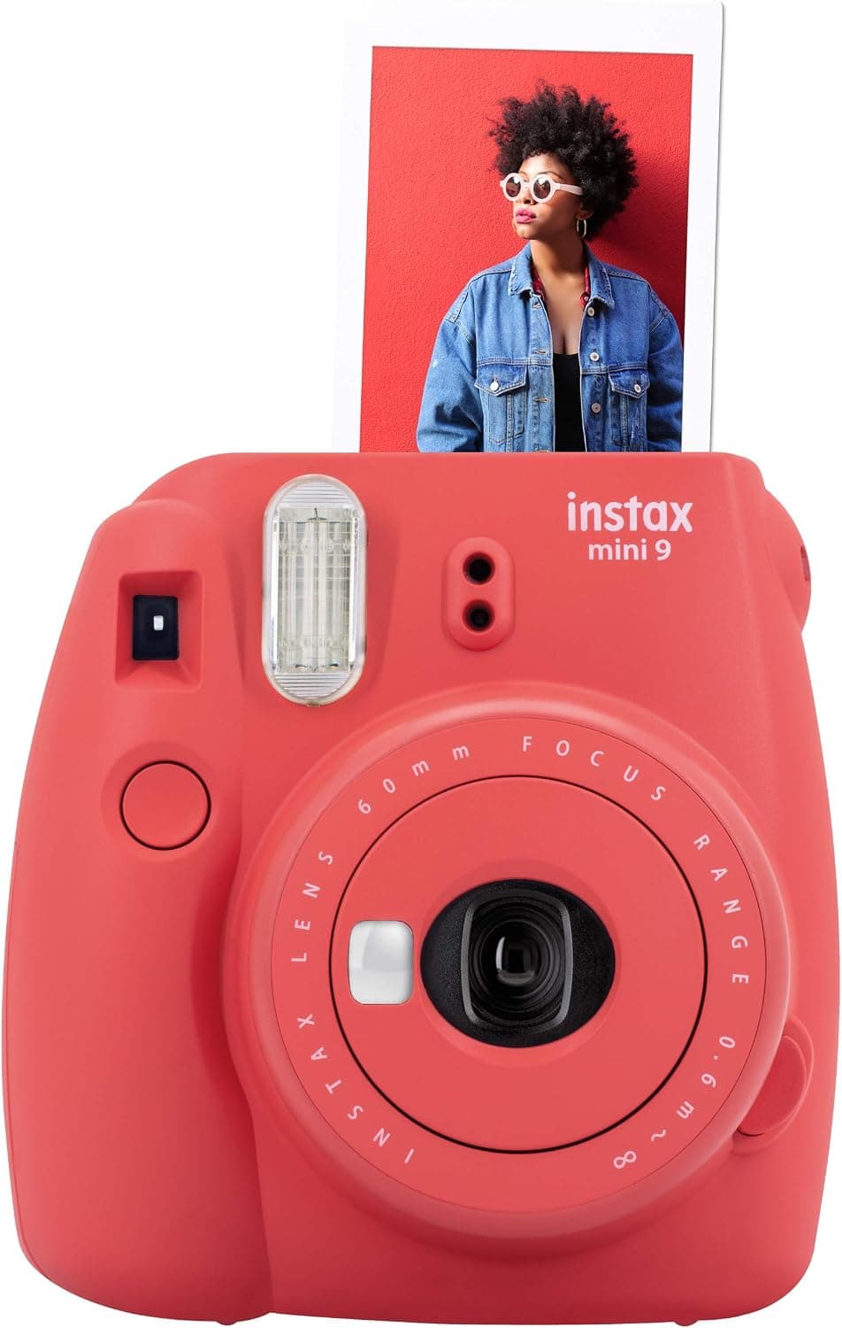 Fujifilm instax Mini 9 - Rojo Amapola (cámara instantanea, Solo cámara) – Fujifilm