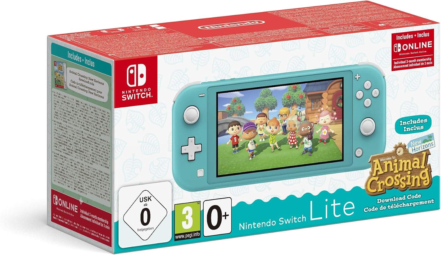 Consola Nintendo Switch Lite Turquesa – 