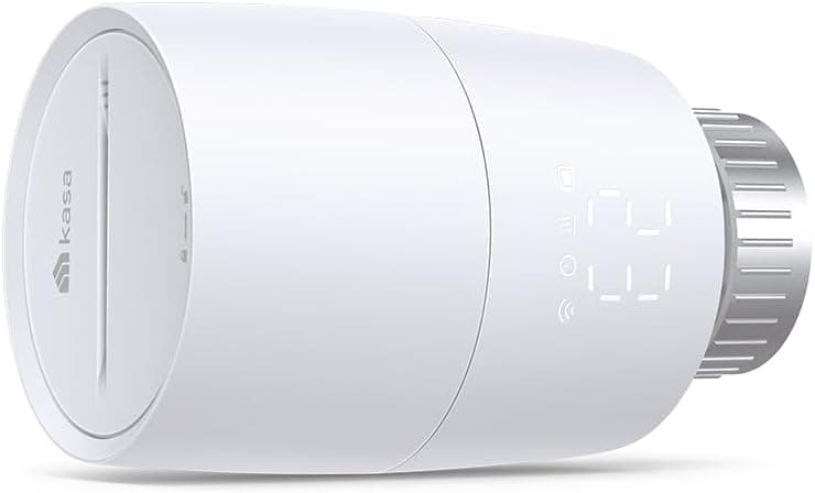TP-Link Kasa KE100 Termostato de radiador Inteligente, Compatible Alexa y Google Assistant, fácil instalación y Uso, Color... – TPLink