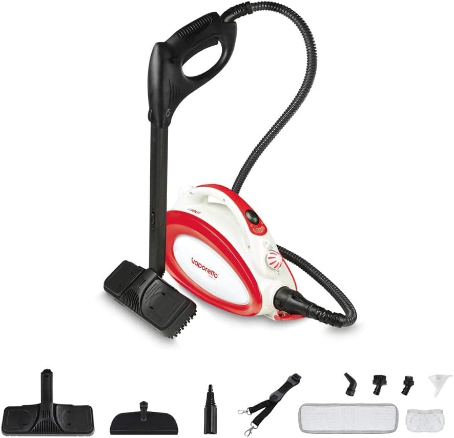 Polti Vaporetto Handy 20, limpiador a vapor, 3,5 bar con bandolera, 10 accesorios – Polti