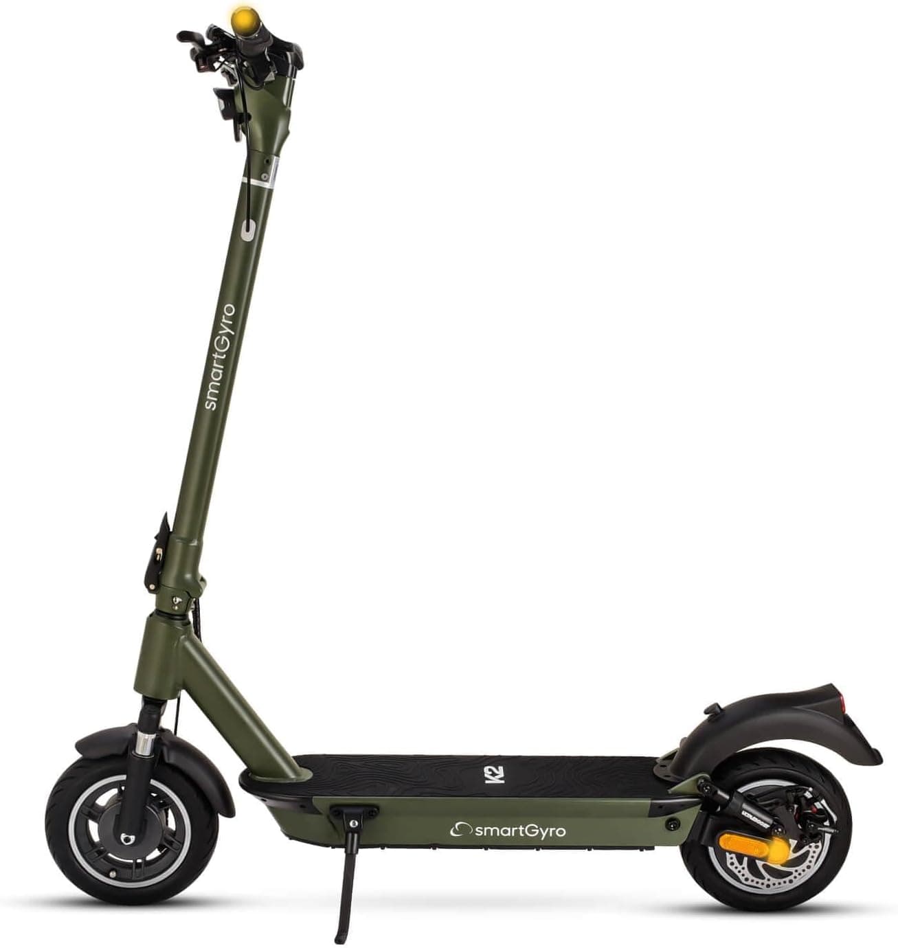 smartGyro K2 Army - Patinete Eléctrico de 48V, 800W Pot. Máxima, Batería 13Ah, Aut. 50Km, Ruedas de 10" Neum. Tubeless, Do... – smartGyro