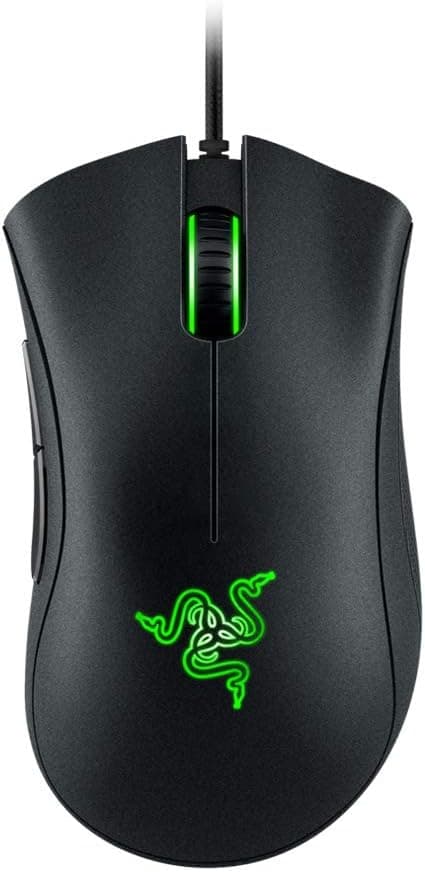 Razer DeathAdder Essential ratón USB Óptico 6400 DPI - Ratón (Ambidextro, Óptico, USB, 6400 DPI, Negro) – Razer