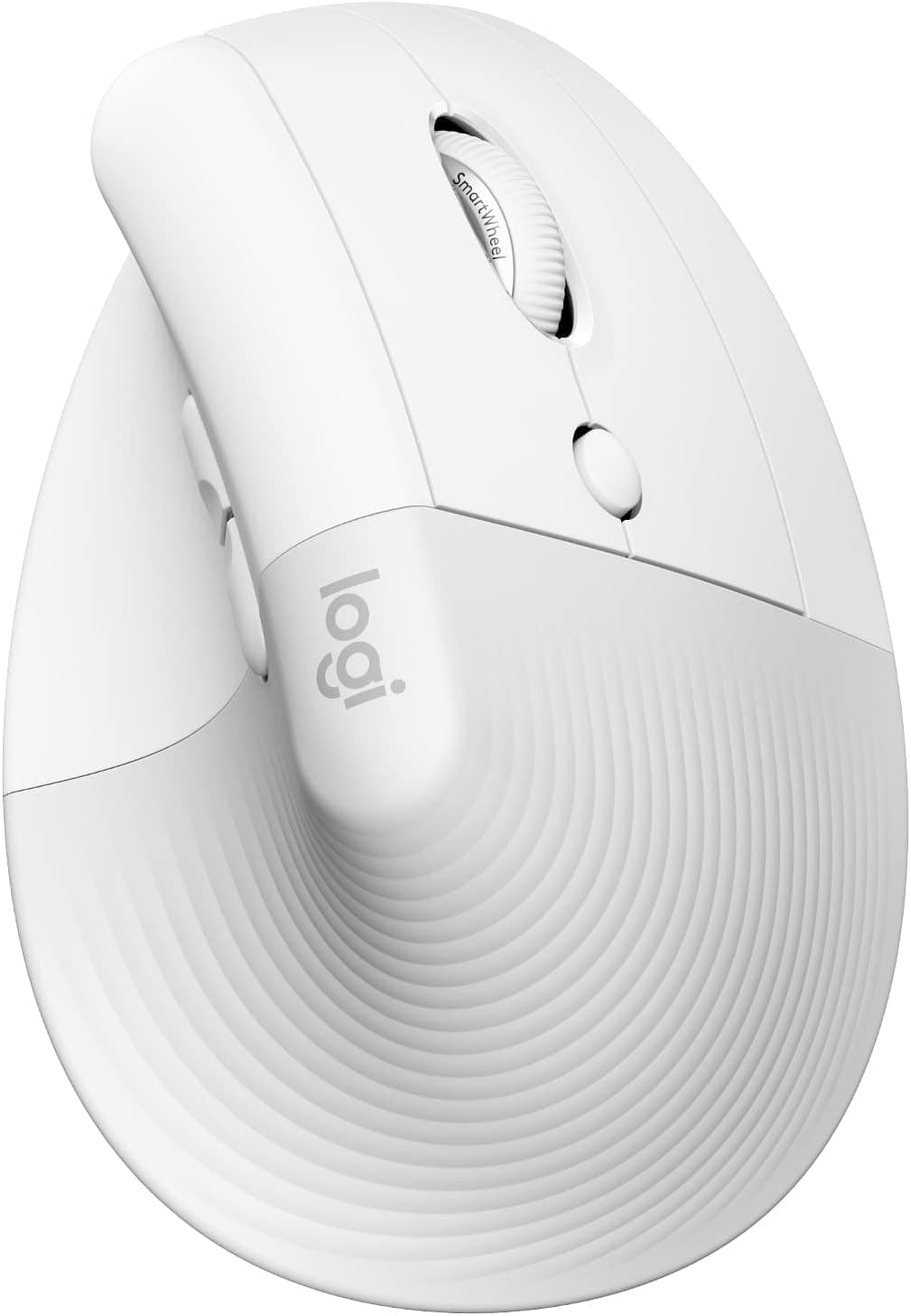 Logitech Lift for Mac, Ratón inalámbrico ergonómico, Clics discretos, Smartwheel silencioso, 4 Botones Personalizables, Bl... – Logitech