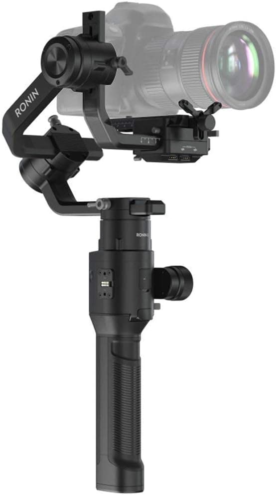 DJI Ronin-S - Estabilizador de cámara de 3 ejes cardán de mano para cámaras réflex digitales sin espejo de hasta 8 libras... – DJI