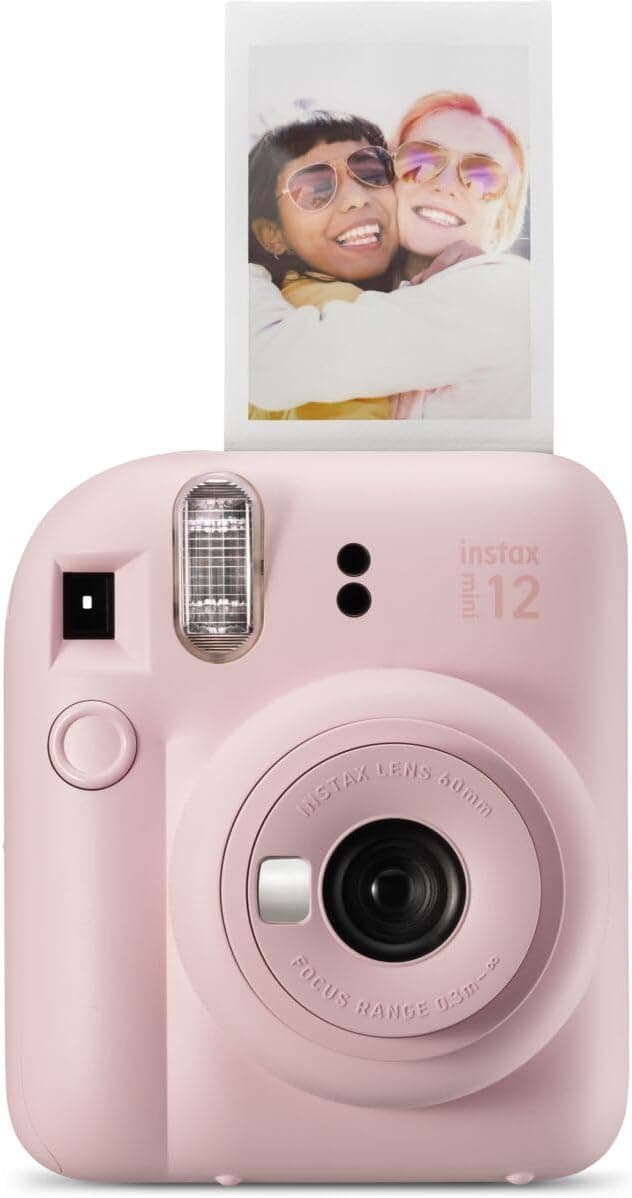 Fujifilm Instax Mini 12 - Cámara instantánea - Rosa Flor – Fujifilm