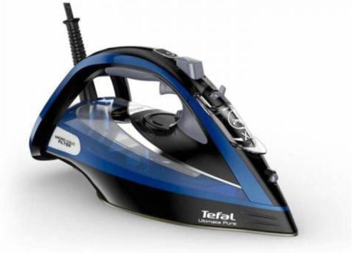 PLANCHA DE VAPOR TEFAL FV9848E0 PLANCHA VAPOR-SECO 3200 W NEGRO, AZUL, METÁLICO – PLANCHA