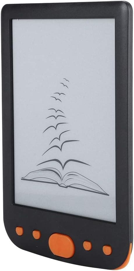 KAKAKE E-Book, E-Book Reader 8G BK-6025L Protección contra Salpicaduras de 6 Pulgadas con Cable de Datos USB Y Estuche d... – KAKAKE