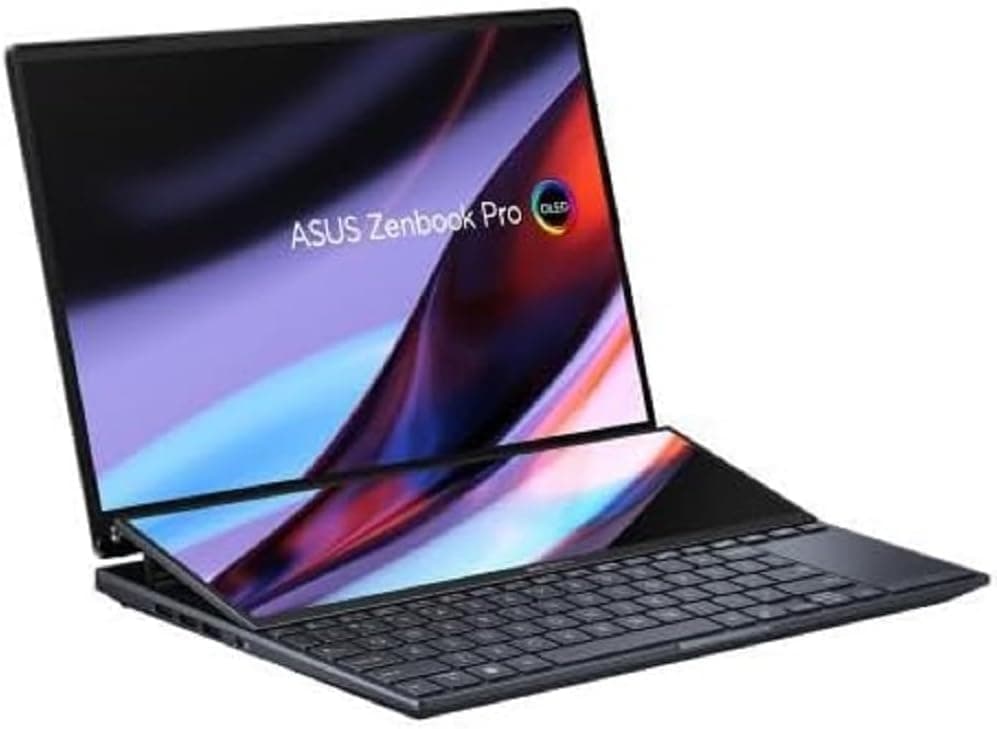 ASUS ZenBook Pro 14 Duo OLED UX8402VV-P1025W - Ordenador Portátil 14.5 WQXGA+ (Intel Core i7-13700H, 16GB RAM, 512GB SSD, ... – ASUS