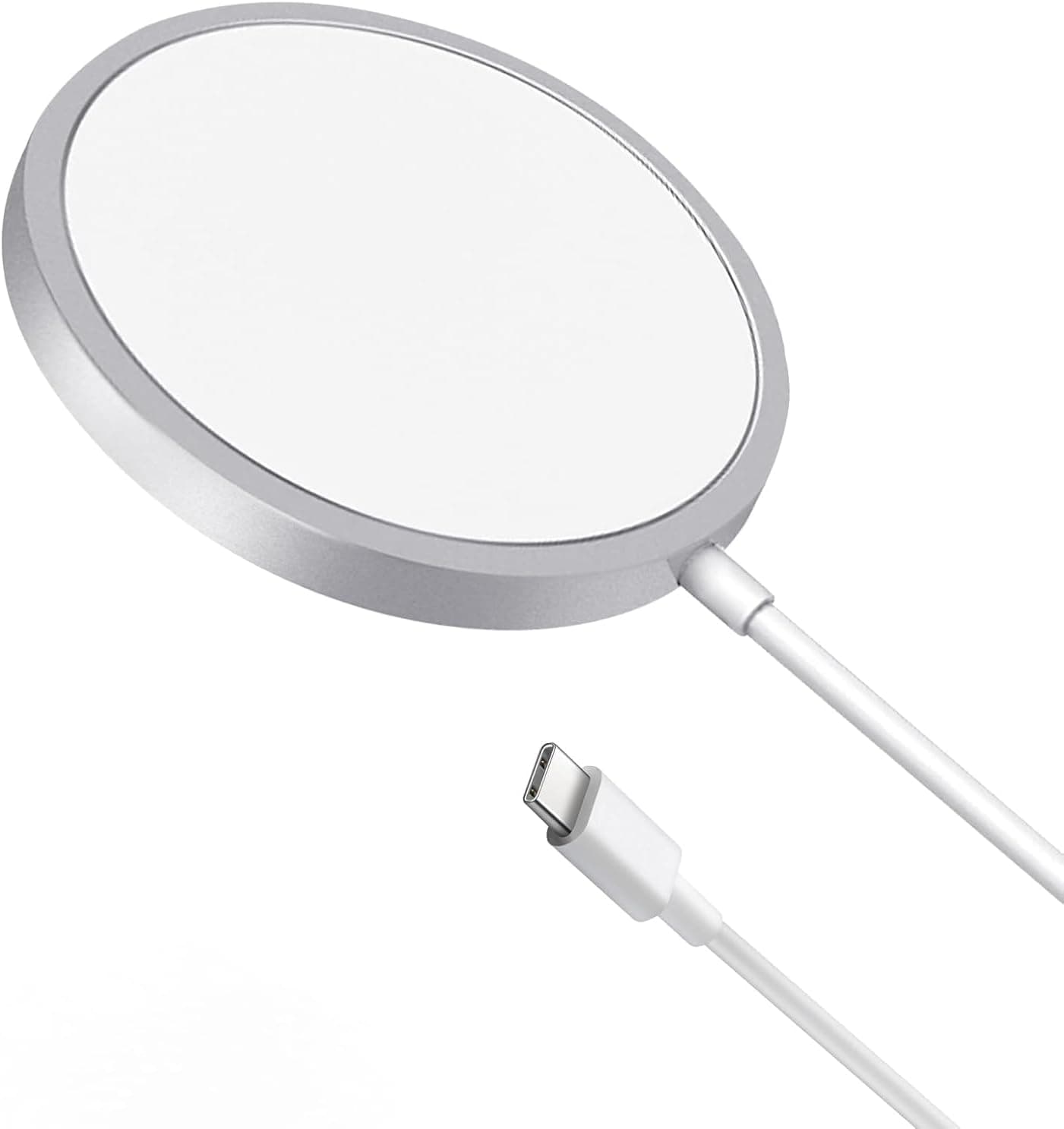 Cargador Inalámbrico Magnético para iPhone, 15W Carga Inalámbrico Rápido Compatible con iPhone 14/15/13/12/11 Pro XS MAX X... – Cargador
