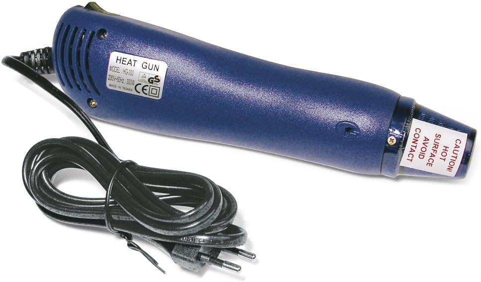 Rayher Pistola de calor para Embossing y manualidades, 29,5x13,5x7,5 cm, hasta 380 °C, 8919900 – Rayher