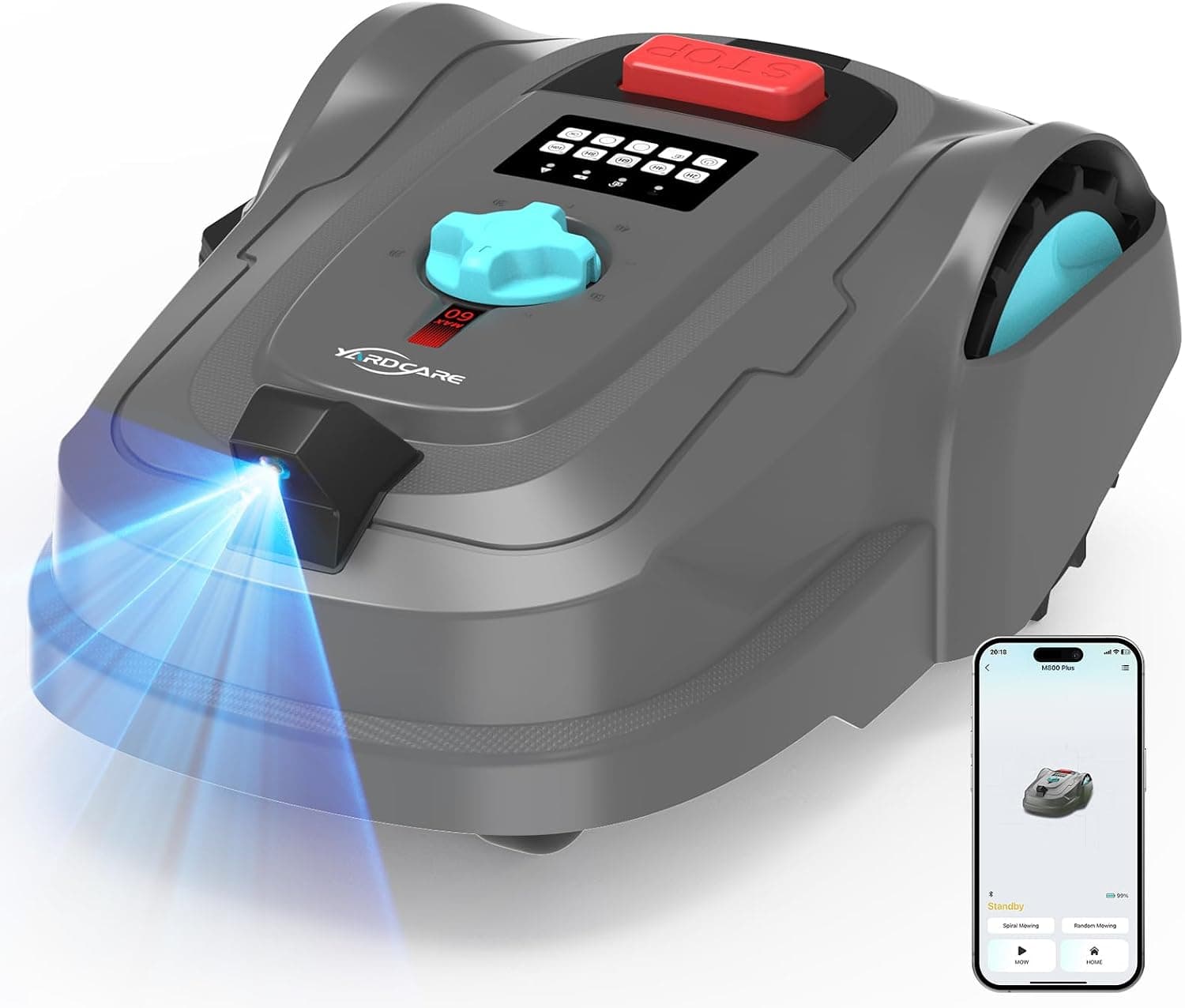 Robot cortacésped YARDCARE M800Plus – YARDCARE