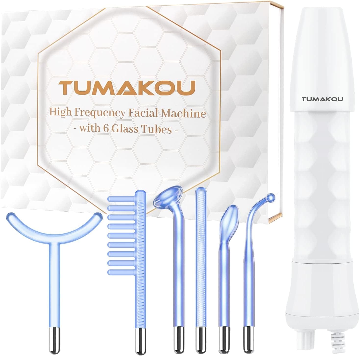 Aparato facial eléctrico TUMAKOU alta frecuencia – Alta
