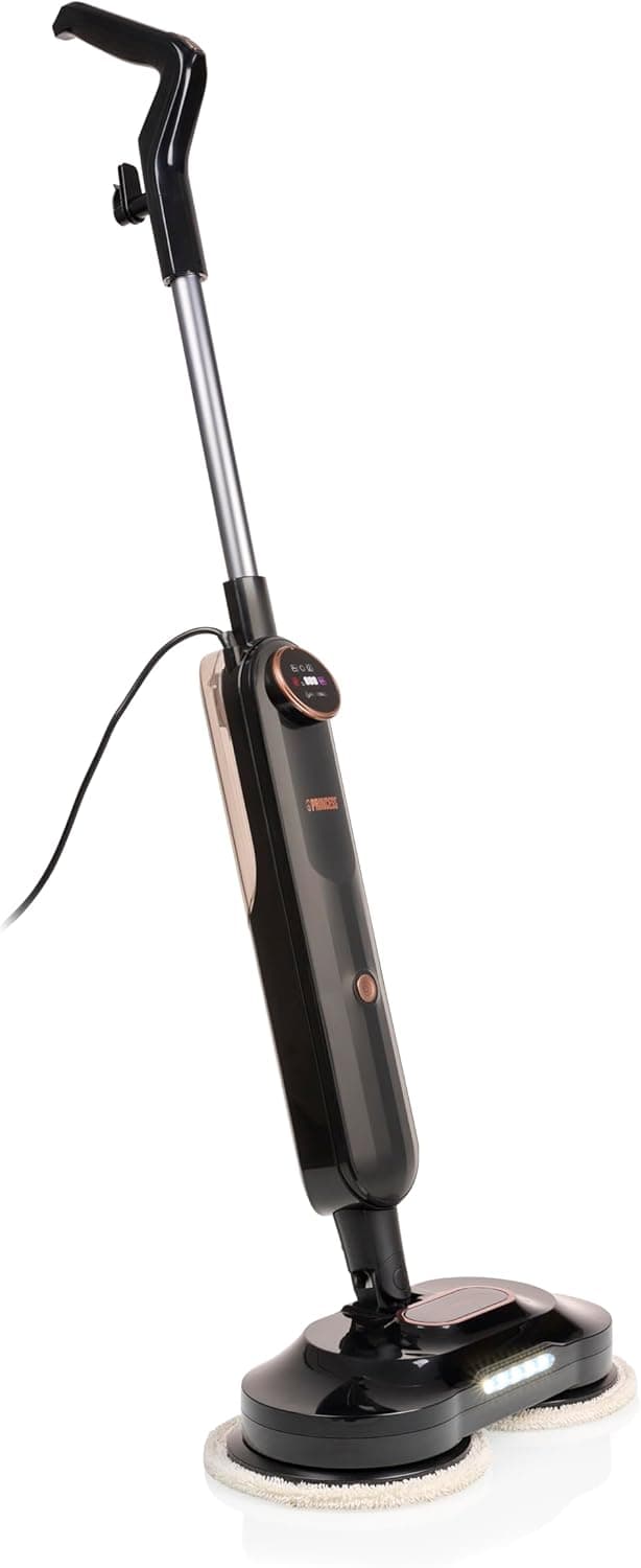 Princess SteamMotion Plus Limpiador a Vapor para Suelos Duros, 30 g/min de Vapor Continuo, 2 Niveles de Vapor, Depósito de... – Princess