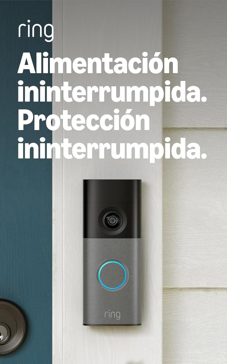 Ring Videotimbre cableado (Wired Video Doorbell) (última gen.) | Timbre con cámara | Retinal 2K, zoom mejorado de hasta 6 ... – Ring
