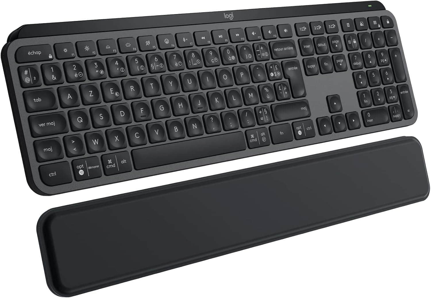 Logitech MX Keys S Plus Teclado inalámbrico - FRA AZERTY – Logitech