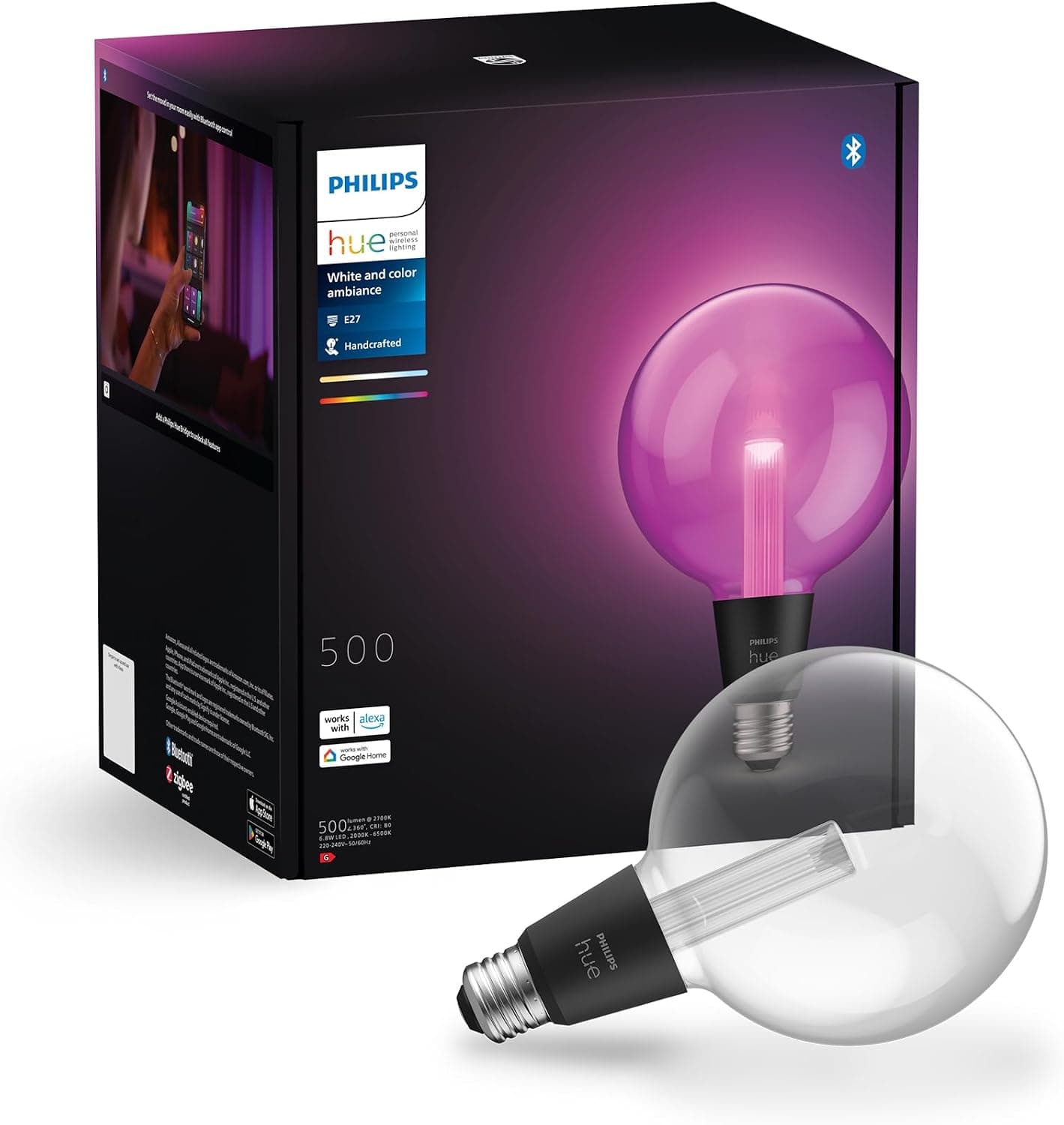 Bombilla inteligente Philips Hue Lightguide G125 – Philips