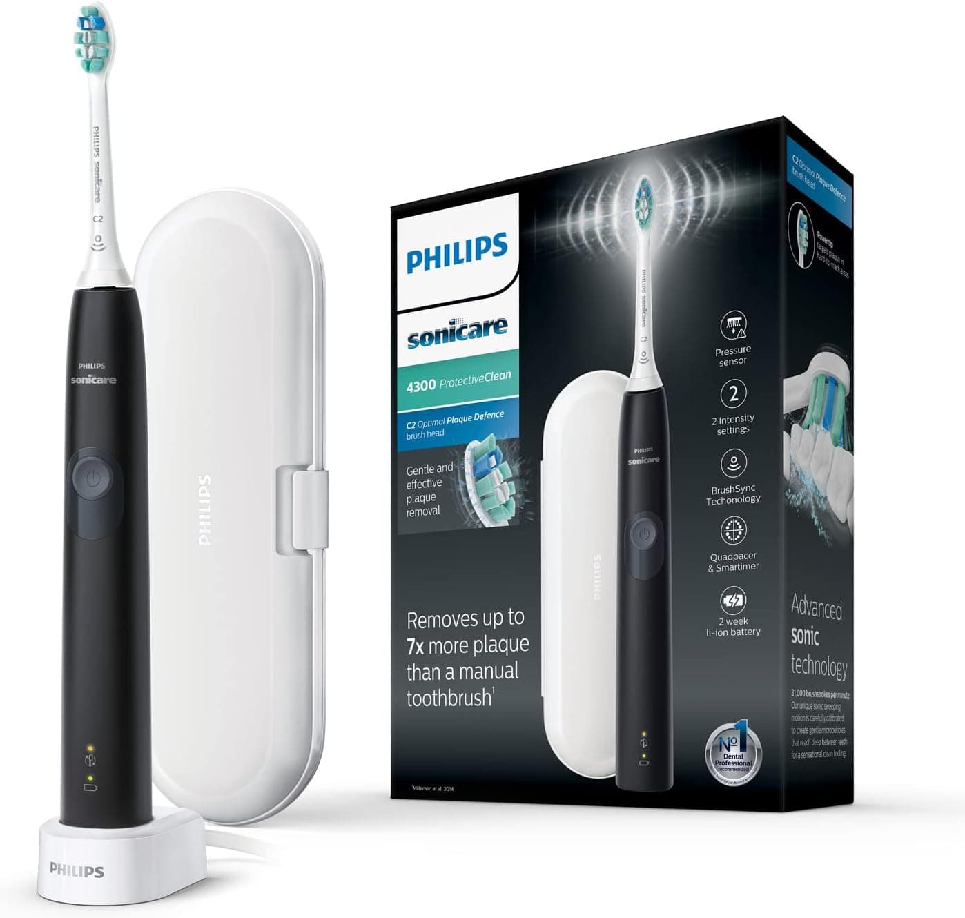 Cepillo dental eléctrico Philips HX6800/03 – Philips