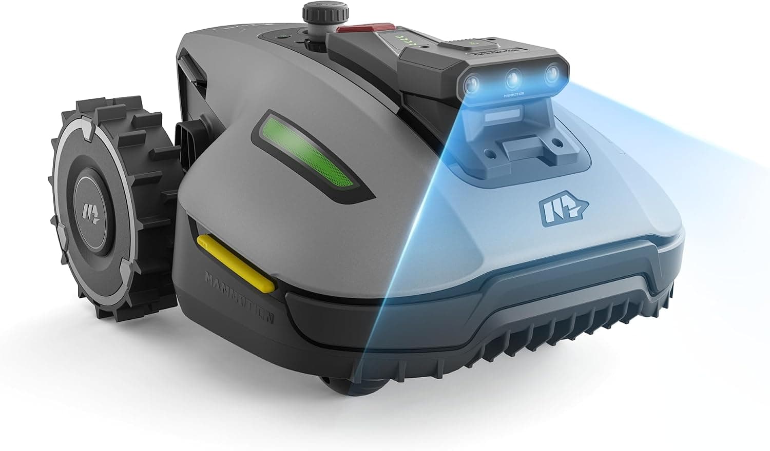 MAMMOTION YUKA Mini 2 500 Robot Cortacésped sin Cable Perimetral, Sin Señal Perdida, Sin RTK, Visión AI Tri-CAM, DropMow, ... – MAMMOTION