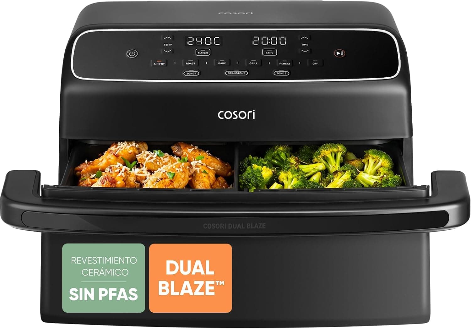 Freidora de Aire Doble Cesta Cosori 8.6L – Cosori