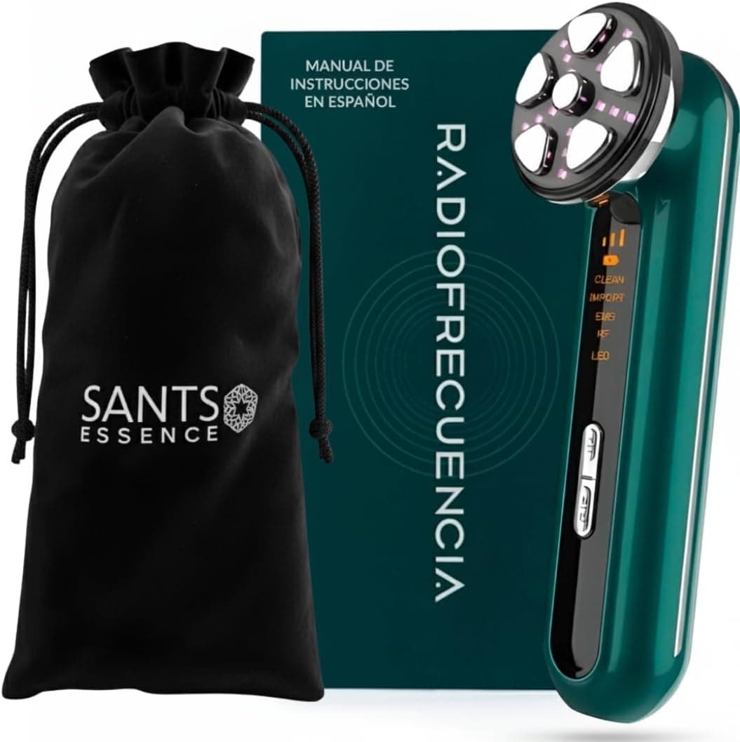 Sants Essence Aparato Radiofrecuencia Facial 5 en 1 - Masajeador Facial Reafirmante para Todo Tipo de Pieles - Masajeador ... – Sants