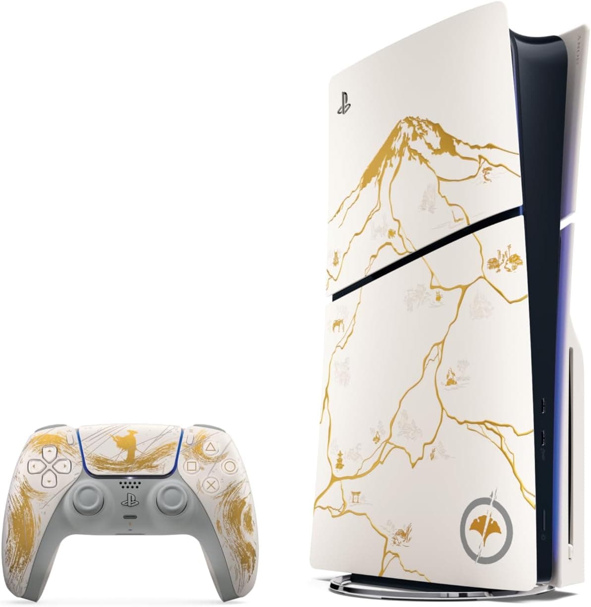 PlayStation 5 consolas - Ghost of Yōtei Gold Limited Edition Bundle (delgado) –