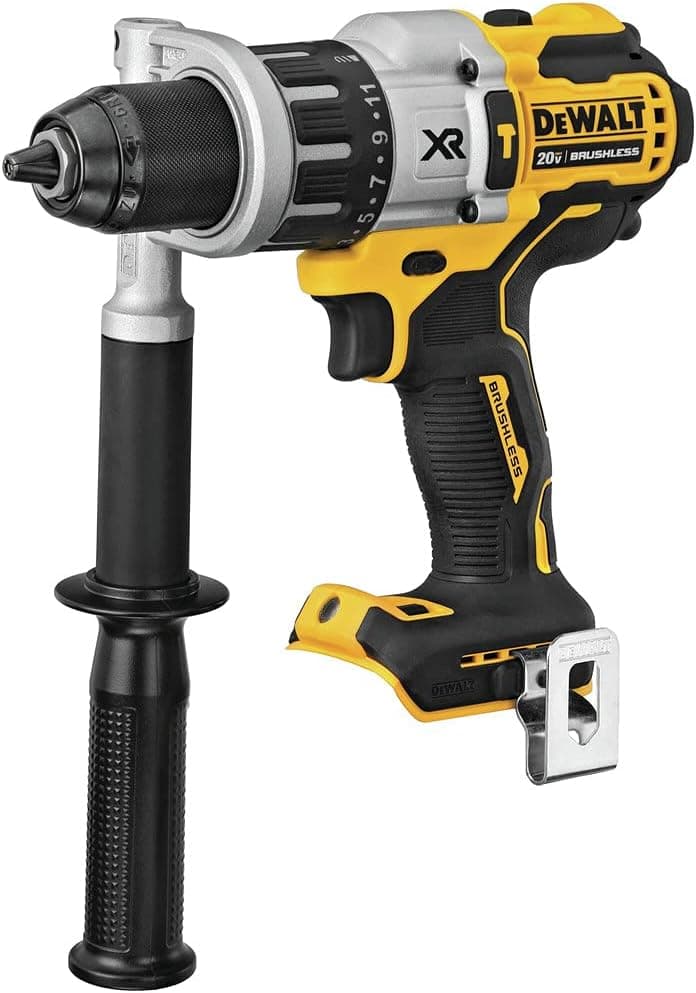 DEWALT Taladro y driver de martillo máximo de 20 V, inalámbrico, solo herramienta (DCD998B) – DEWALT