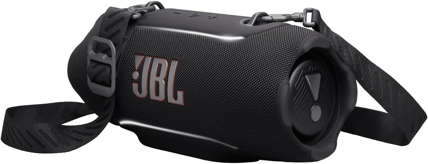 JBL Xtreme 5 - Altavoz Bluetooth portátil con Sonido JBL Pro y práctica Correa para el Hombro, IP68 Impermeable, Banco de energía Integrado, Negro – JBL