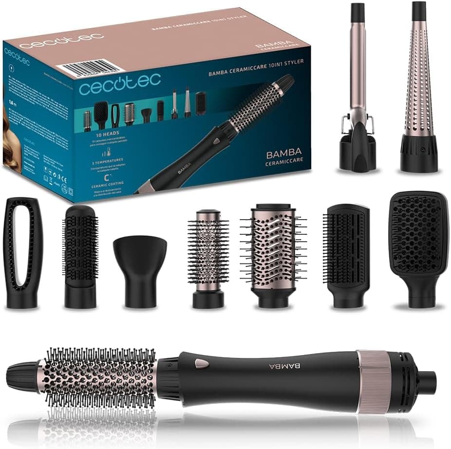 Secador de pelo Cecotec Bamba CeramicCare 10in1 – Cecotec