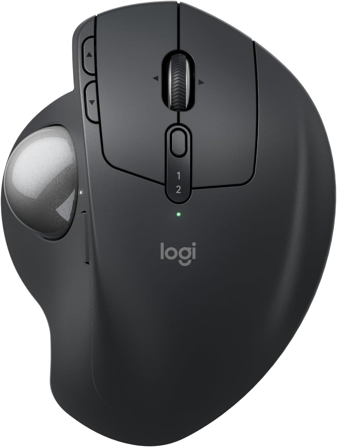 Logitech MX Ergo S ratón con trackball inalámbrico avanzado, ratón ergonómico inalámbrico Recargable por USB-C con Bluetoo... – Logitech