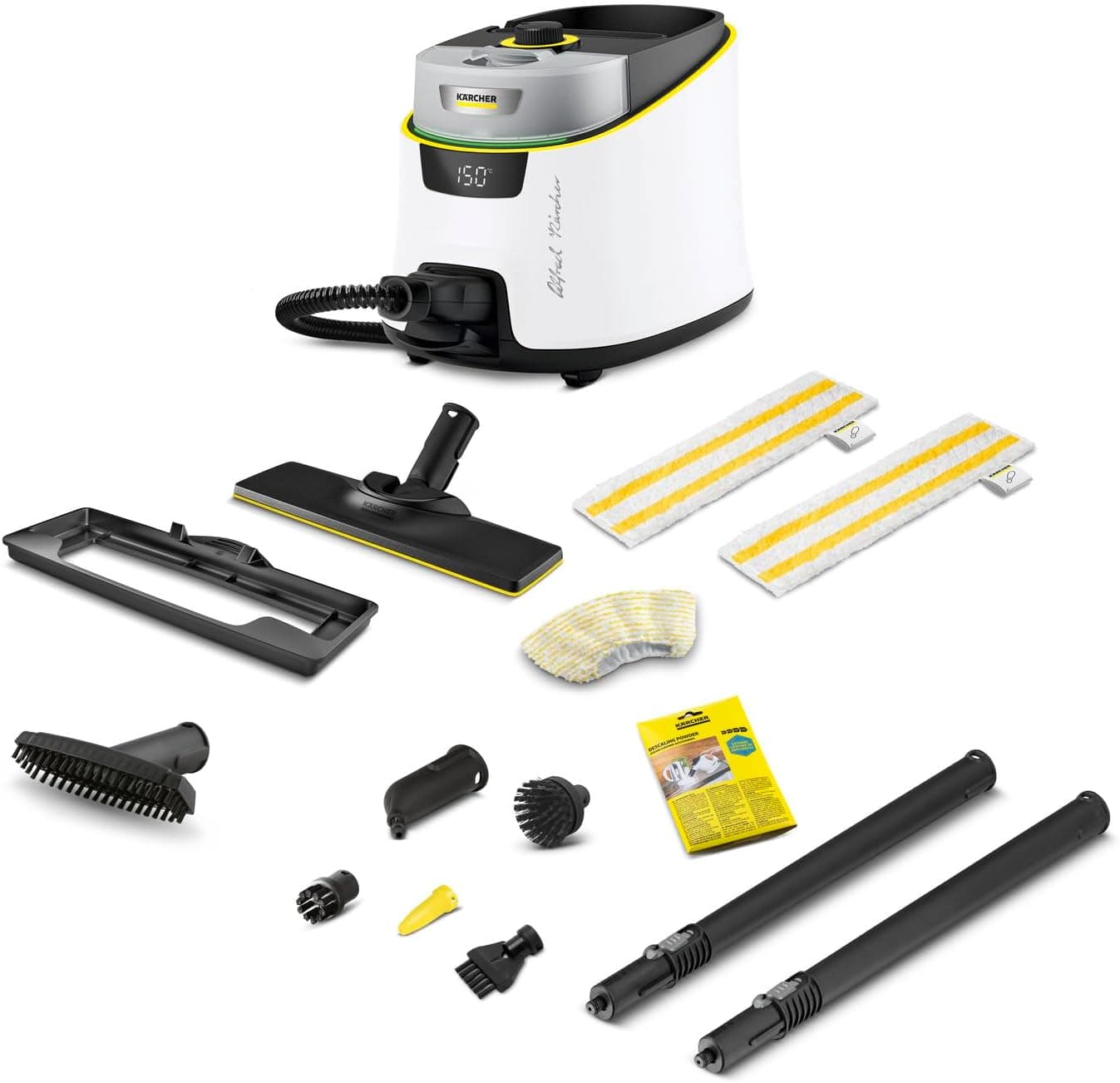 Kärcher Limpiador a vapor SC 5 Deluxe Signature Line, 4 bar, aprox. 130 m² de potencia de superficie, 2250 W de potencia c... – Kärcher