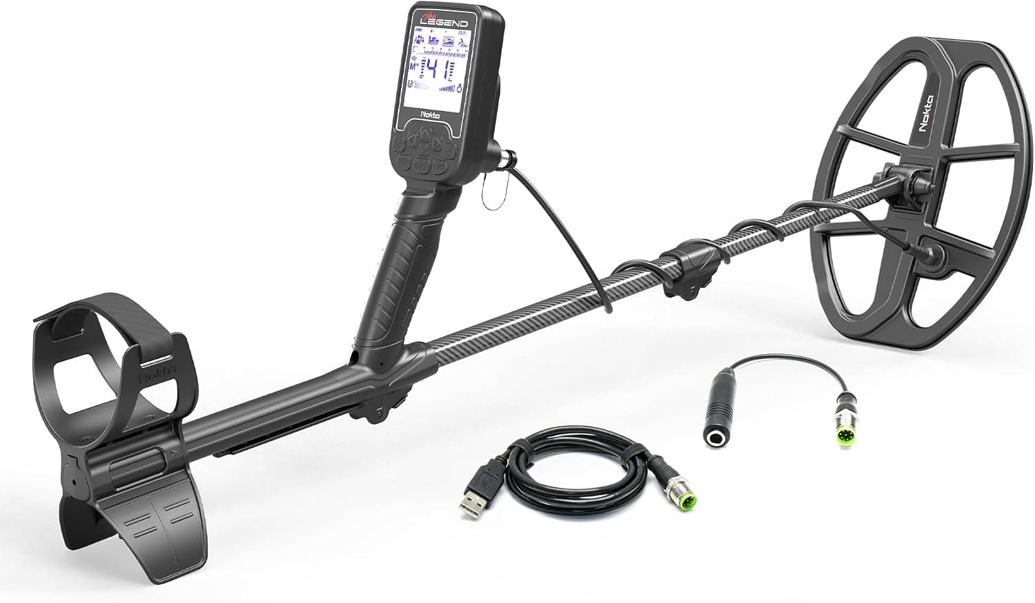 Nokta The Legend Detector de Metales, Detector Impermeable para Profesionales Adultos – Nokta