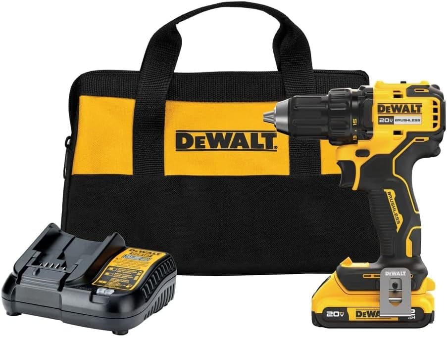 Dewalt DCD793D1 20V MAX sin escobillas 1/2" Kit de taladro compacto inalámbrico – Dewalt
