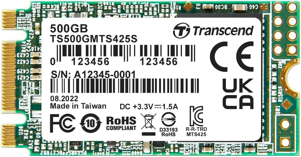 SSD Transcend 500GB –